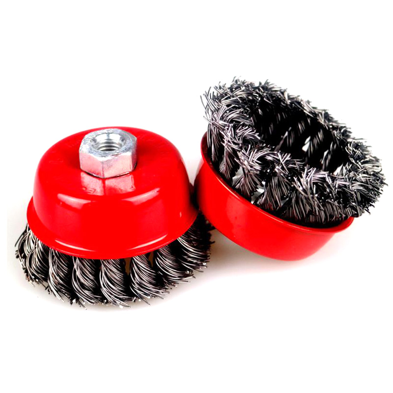 Steel Wire Twist Knot Cup Brush 8632